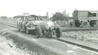 Nárazová zkouška Škody 100