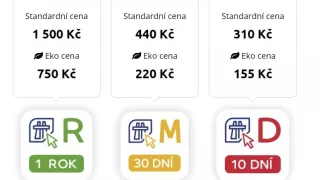 Nové elektronické dálniční známky mohou být pastí. Překlep při zadání RZ je může znehodnotit