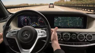 Mercedes třídy S na českém trhu interiér 6