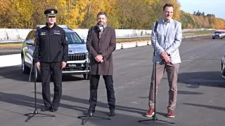 Policejní Škoda Kodiaq