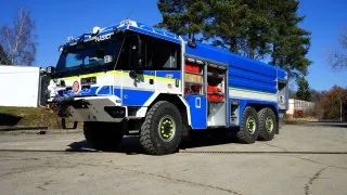 Tatra Force 6x6 hasičská modrá