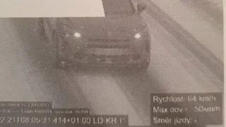 Neoprávněná pokuta za rychlost