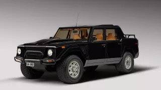 Nádherná obluda. Lamborghini LM002 s dvanáctiválce