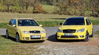 Škoda Fabia RS první generace