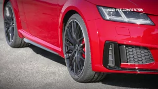 Sportovní kupé Audi TTS Competition na ostrově Man