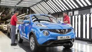 Miliontý Nissan Juke ze Sunderlandu