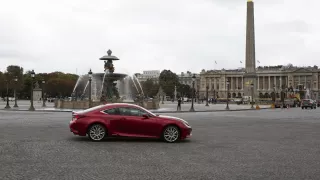 Lexus RC představení v Paříži