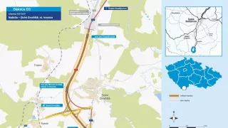 Cesta od Nažidel na státní hranici s Rakouskem bude jednodušší. Začala výstavba tamější části úseku D3