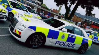 Rolls-Royce Ghost britské policie. 1