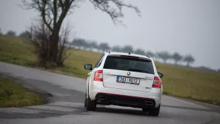 Škoda Octavia RS TDI jízda 7