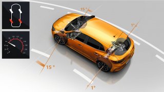 RENAULT MÉGANE R.S. řízení všech kol 2