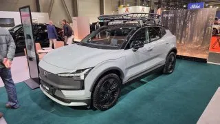 Stánek Volvo na pražském e-Salonu