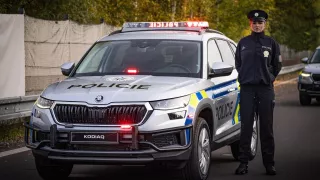 Škoda Kodiaq policie