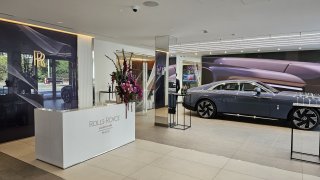 Showroom Rolls-Royce v Praze