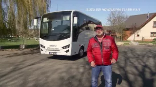 Test autobusu Isuzu 801 Novo Ultra Class II A/T