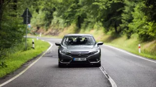 Nová Honda Civic s motorem 1.5 VTEC jezdí skvěle. 