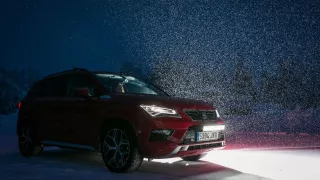 Seat Ateca FR zimní testování