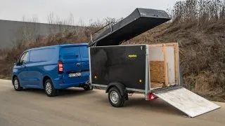 Test přívěsu Agados VZ