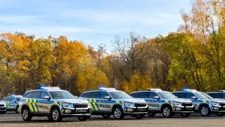 Policejní Škoda Kodiaq