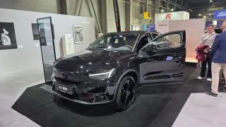 Stánek Volvo na pražském e-Salonu