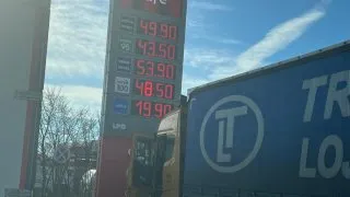 Ceny paliv, D1 u Prahy