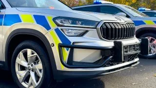 Policejní Škoda Kodiaq