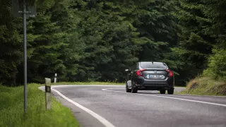 Nová Honda Civic s motorem 1.5 VTEC jezdí skvěle. 