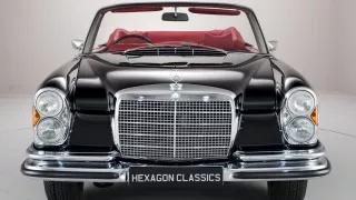 Krásný Mercedes-Benz 280 SE stojí víc než superspo