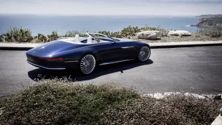 Mercedes-Maybach 6 v provedení kabriolet vypadá ja