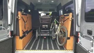 VW Crafter s vestavbou Sicar