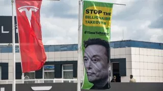 Protest, Tesla