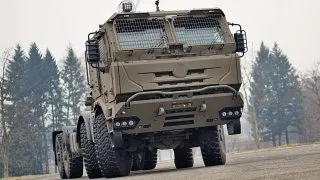 Tatra Force 8x8 s pancéřovanou kabinou