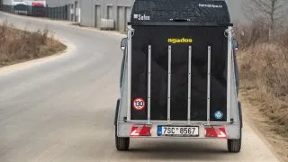 Test přívěsu Agados VZ