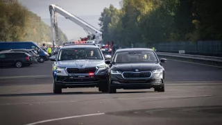 Škoda Kodiaq policie