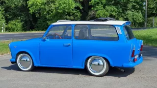 Upravený Trabant z Libochovic