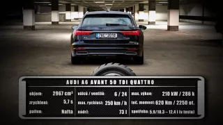 Audi A6 Avant 50 TDI – závěrečné hodnocení  2