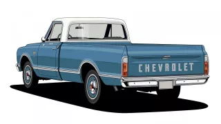 Historie pickupů od Chevroletu. 12