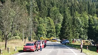 Nehoda Ford Mustang a Škoda Rapid