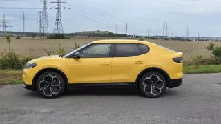 Testovaný Ford Capri.