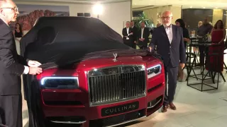 Rolls-Royce Cullinan premiéra v Praze