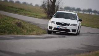 Škoda Octavia RS TDI jízda 9