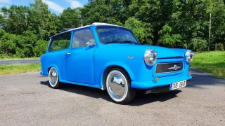 Upravený Trabant z Libochovic