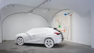 Pop-up galerie UX Art Space by Lexus