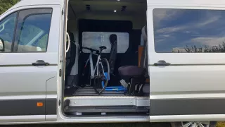 VW Crafter s vestavbou Sicar