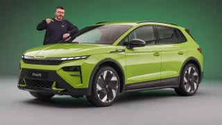 Tohle je teď nejrychlejší český elektromobil. Nová Škoda Elroq RS má jedovatou barvu a 340 koní