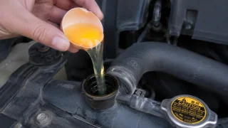 Starší motoristé radí, abyste do auta nalili vejce. Může pomoci se závadou chlazení