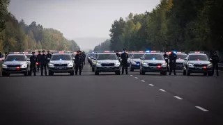 Škoda Kodiaq policie