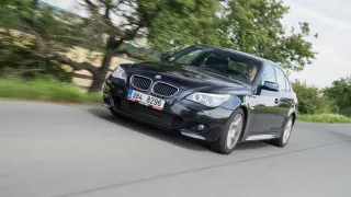 BMW 530i E60 jízda 13