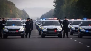 Škoda Kodiaq policie