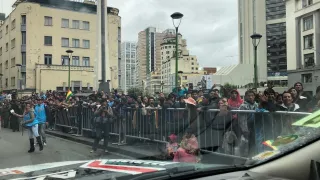 Auto v ulicích La Paz 4